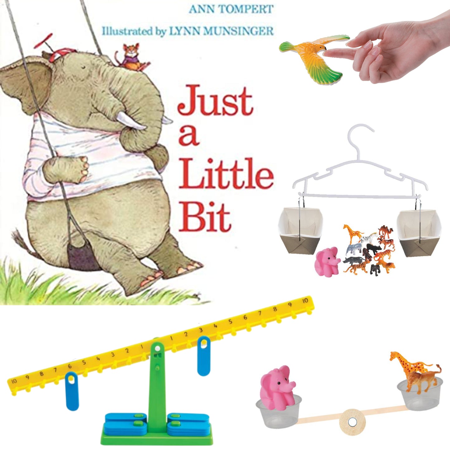 Kids STEM Kit weighing measuring balancing