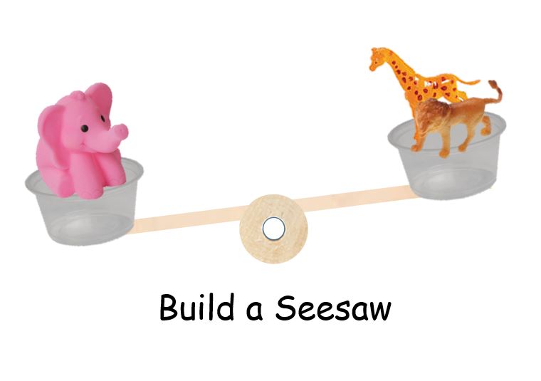 Build a seesaw craft kids