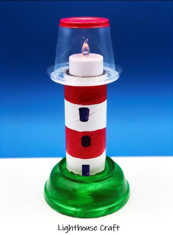 Lighthouse craft kids STEM