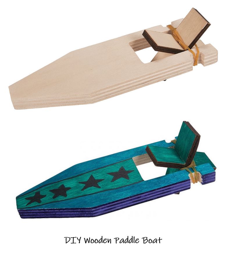 Build a paddleboat kids STEM