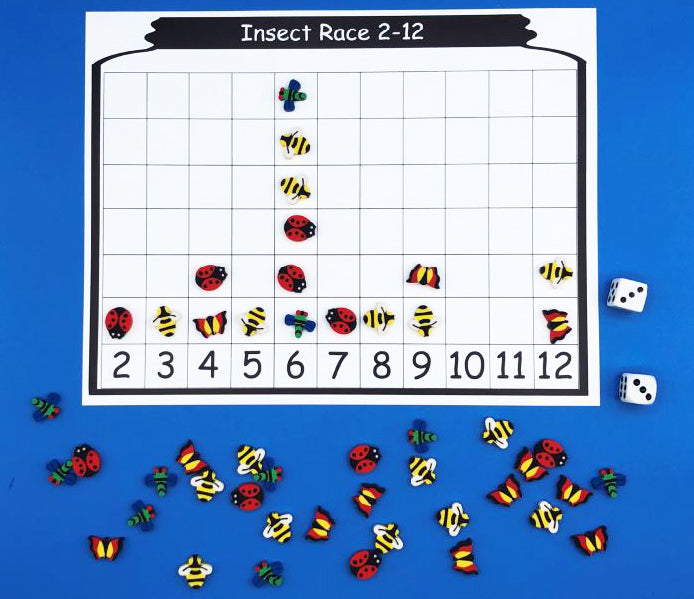 Insect Race math game