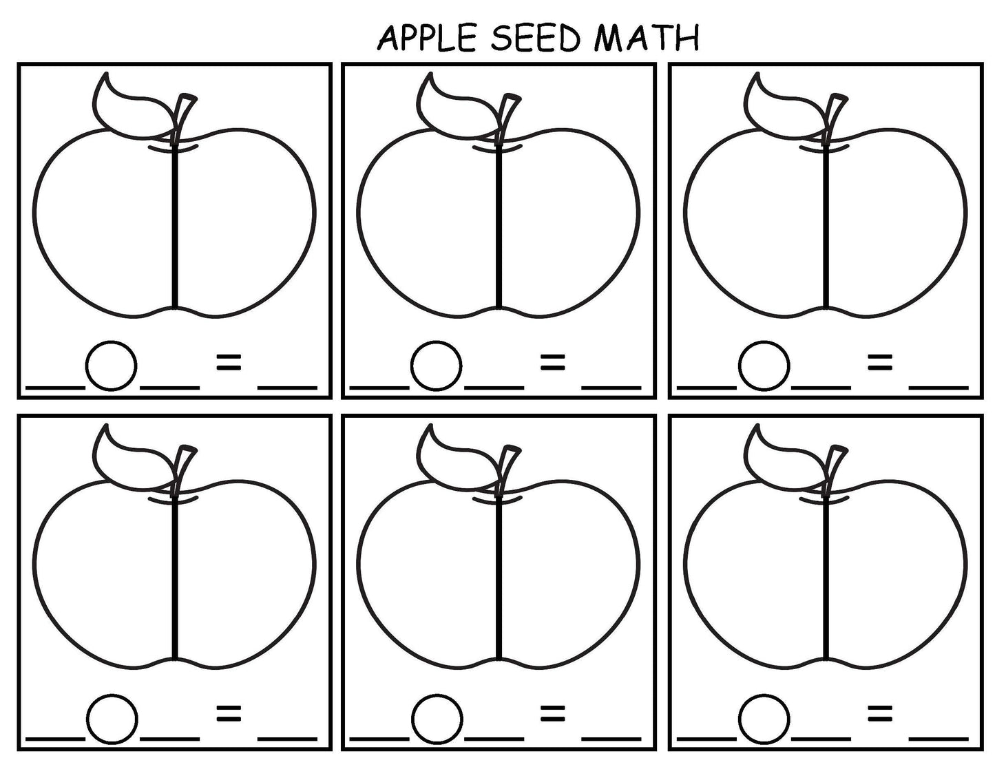 Apple Seed Math