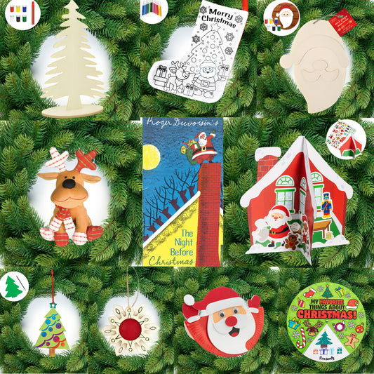Ivy Kids Holiday Fun Kit featuring The Night Before Christmas