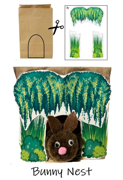 Build a Bunny Burrow Craft STEM