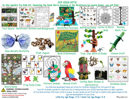 Rainforest themed Activity STEM kit for Children