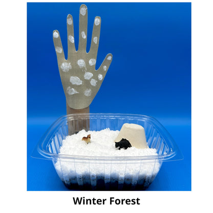 Winter Forest STEM project