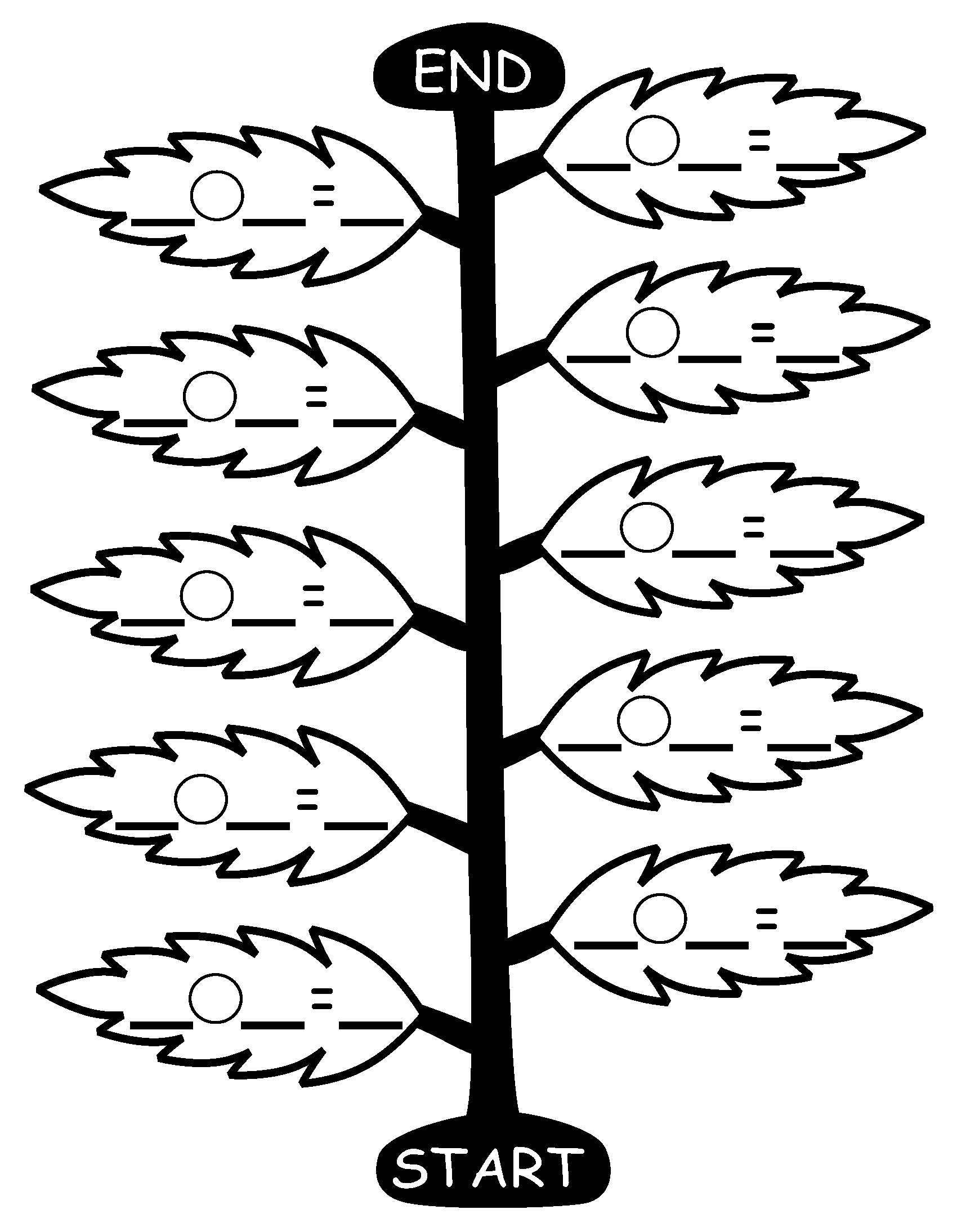Koala Race Up the Tree Math Game 