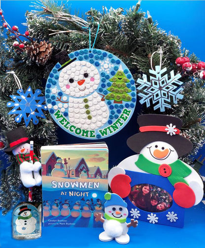 Ivy Kids Holiday Mini-Kit featuring Snowmen at Night