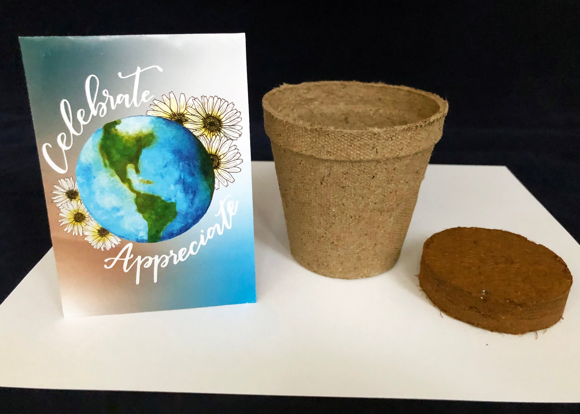 Planting seeds for Earth Day