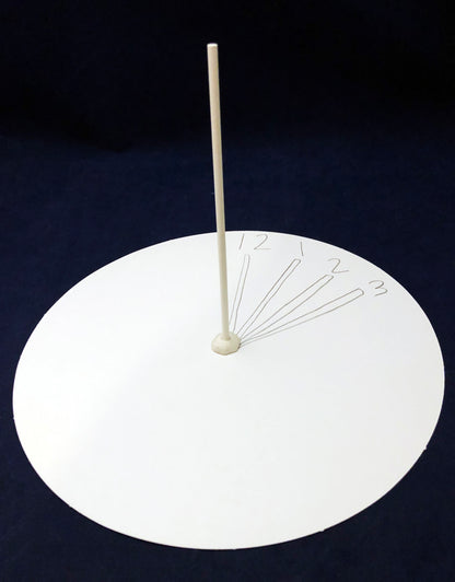 Make a sundial kids science
