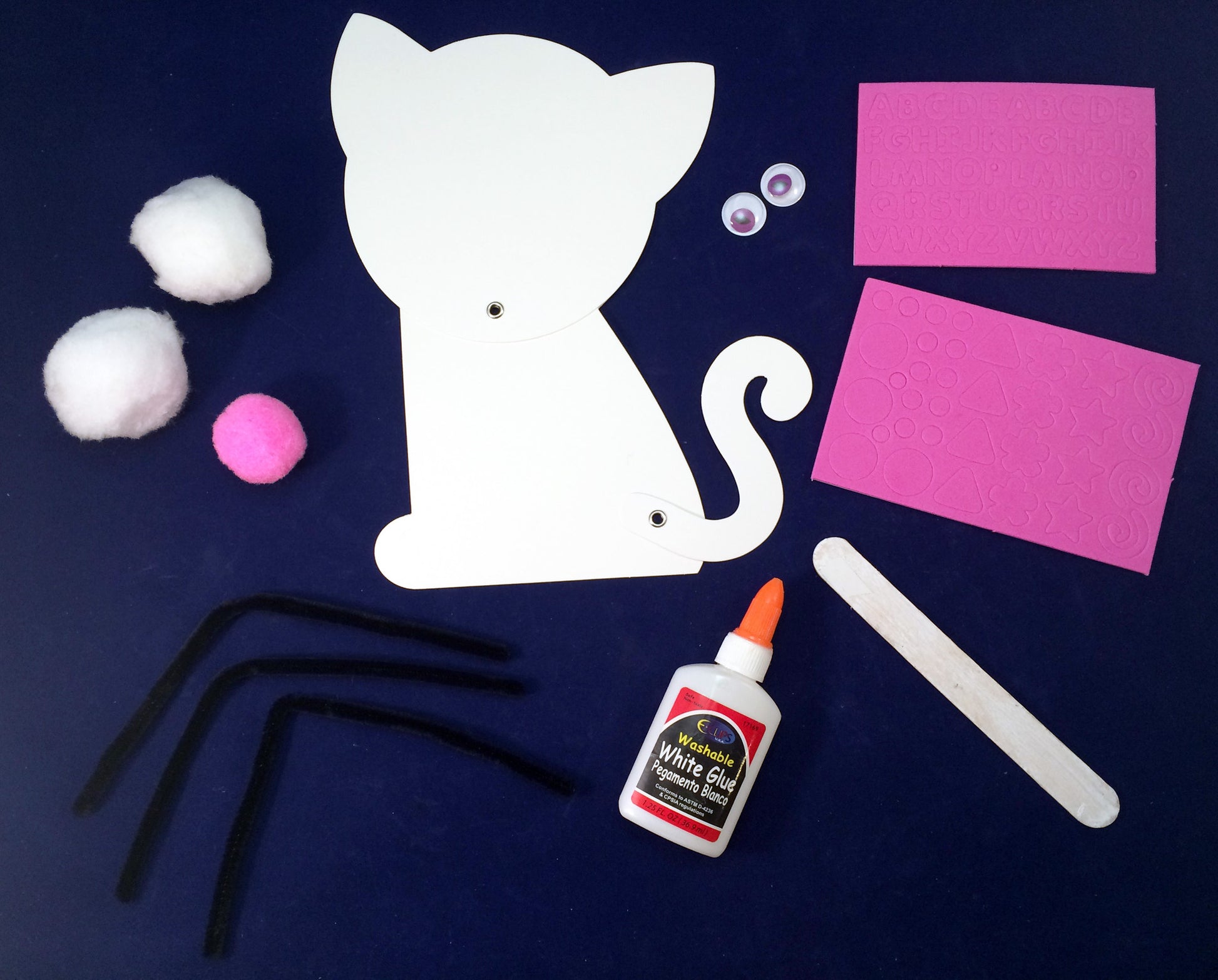 Art Activity- Create a Cat Puppet and make a personalized collar for the cat. Inspired by the book Mrs. McTats and her Houseful of Cats