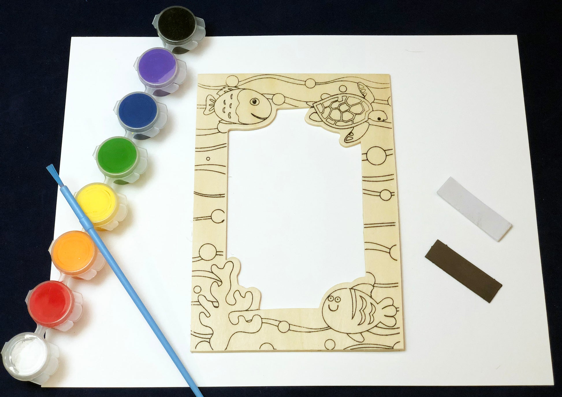 Coral reef art activity kids