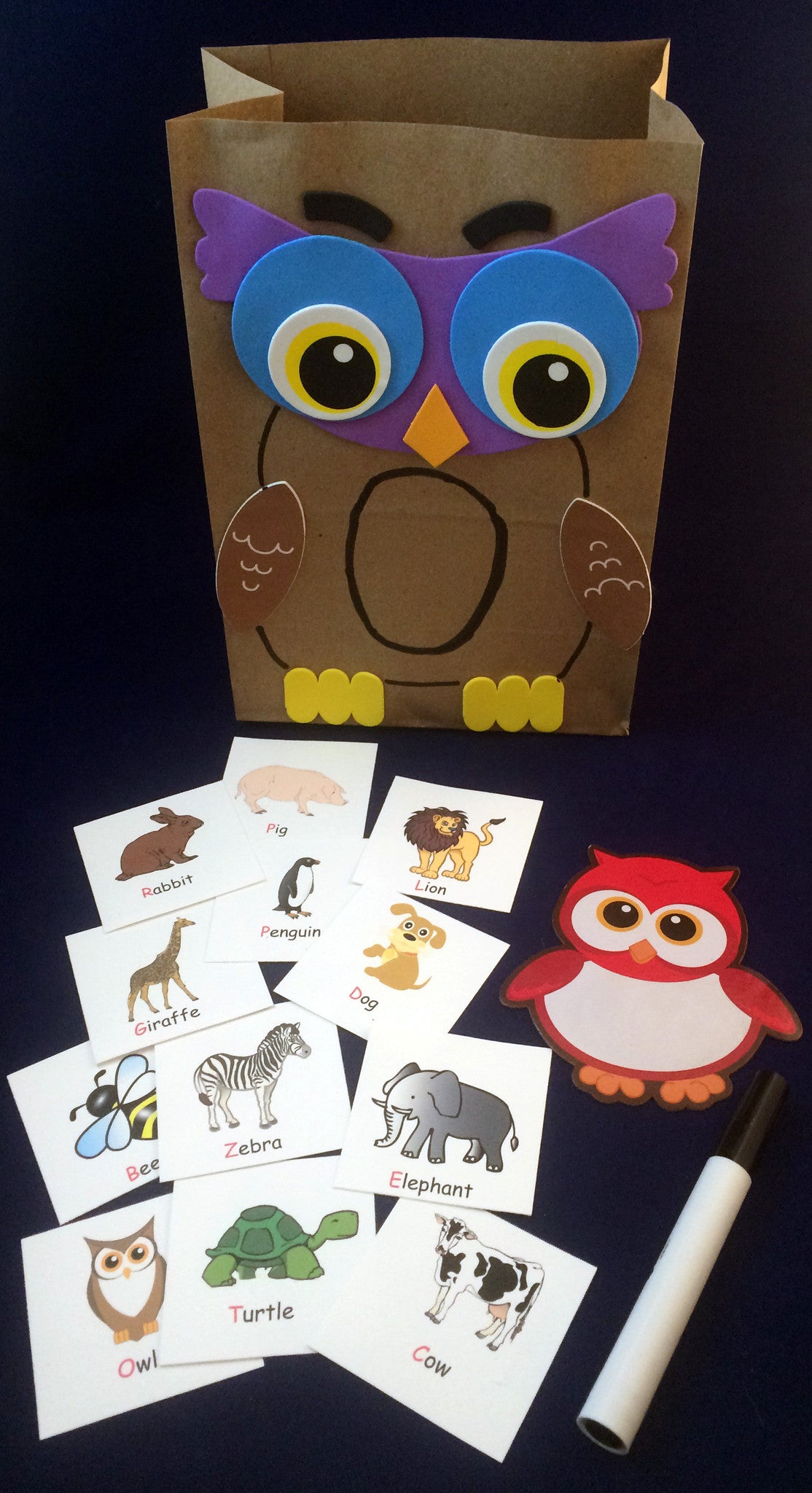 Guessing Game - Whooo Am I? inspired by Owl Babies