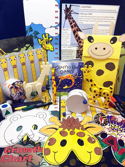 Activities inspired by Giraffe's Can't Dance 