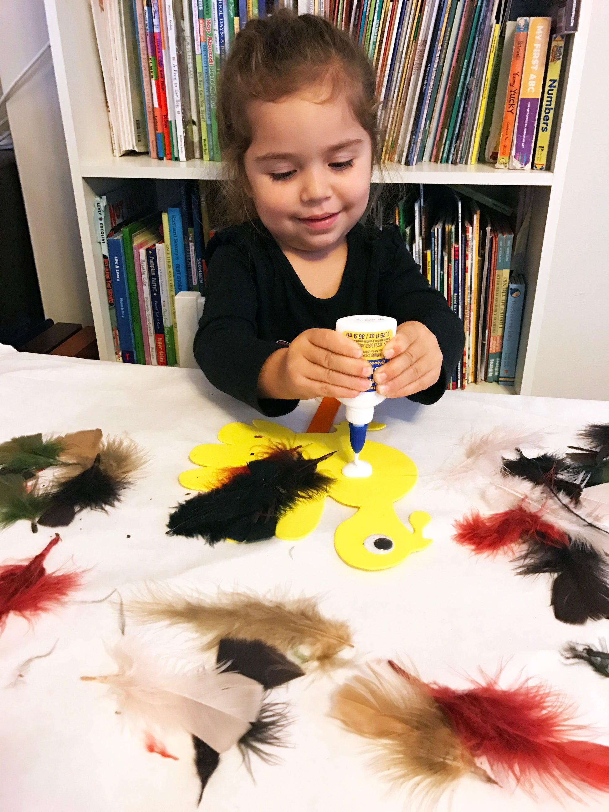 Make a turkey puppet