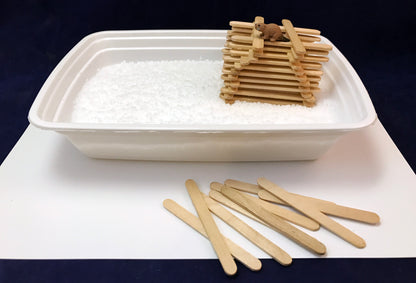 STEAM activity - Engineering Build a Beaver Lodge 