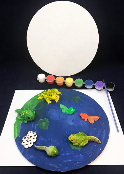 Frog and Fish pond craft