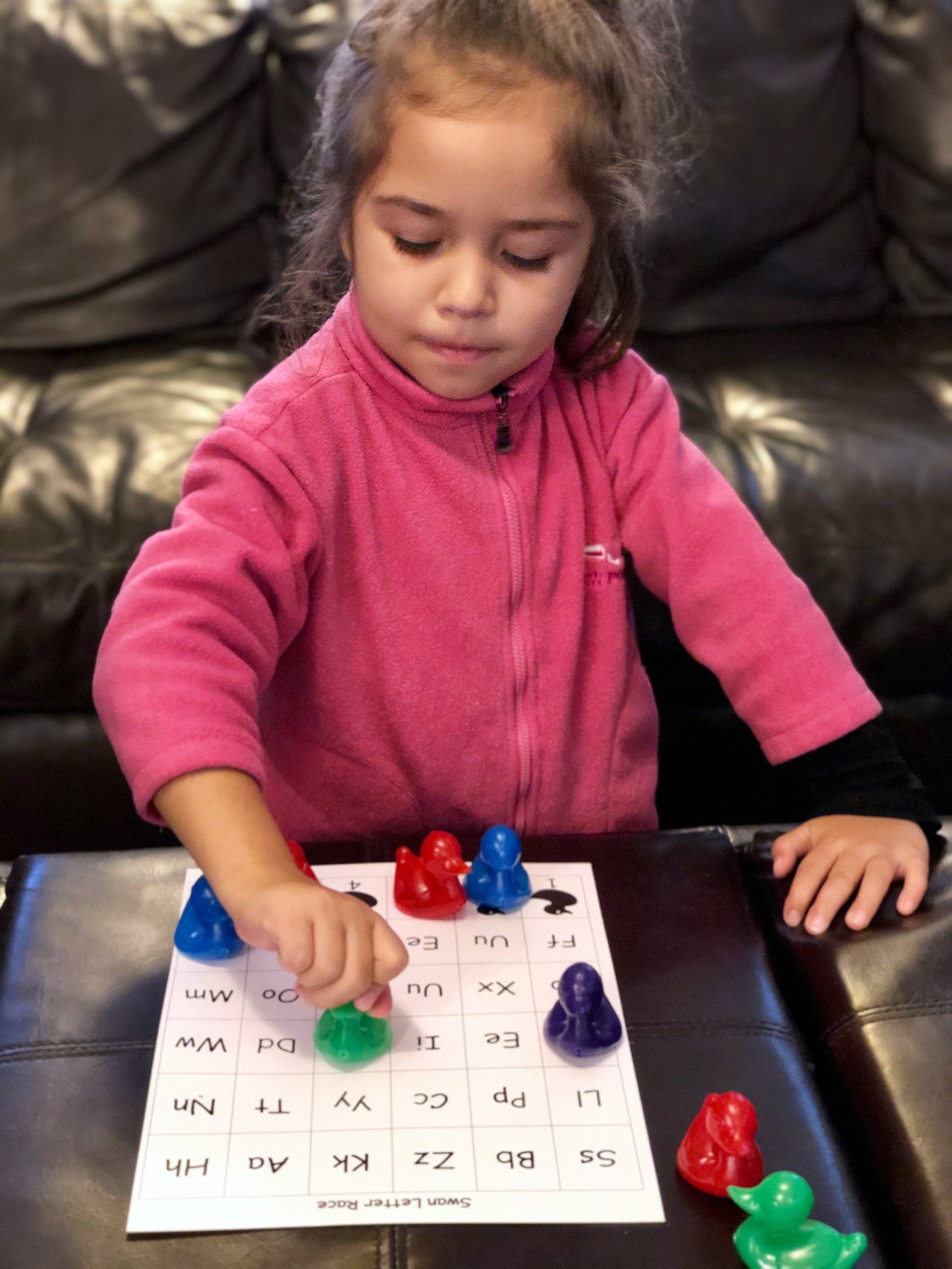 baby swan literacy  games for kids