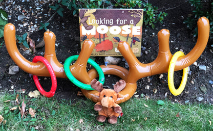 Moose book and moose themed activities for kids