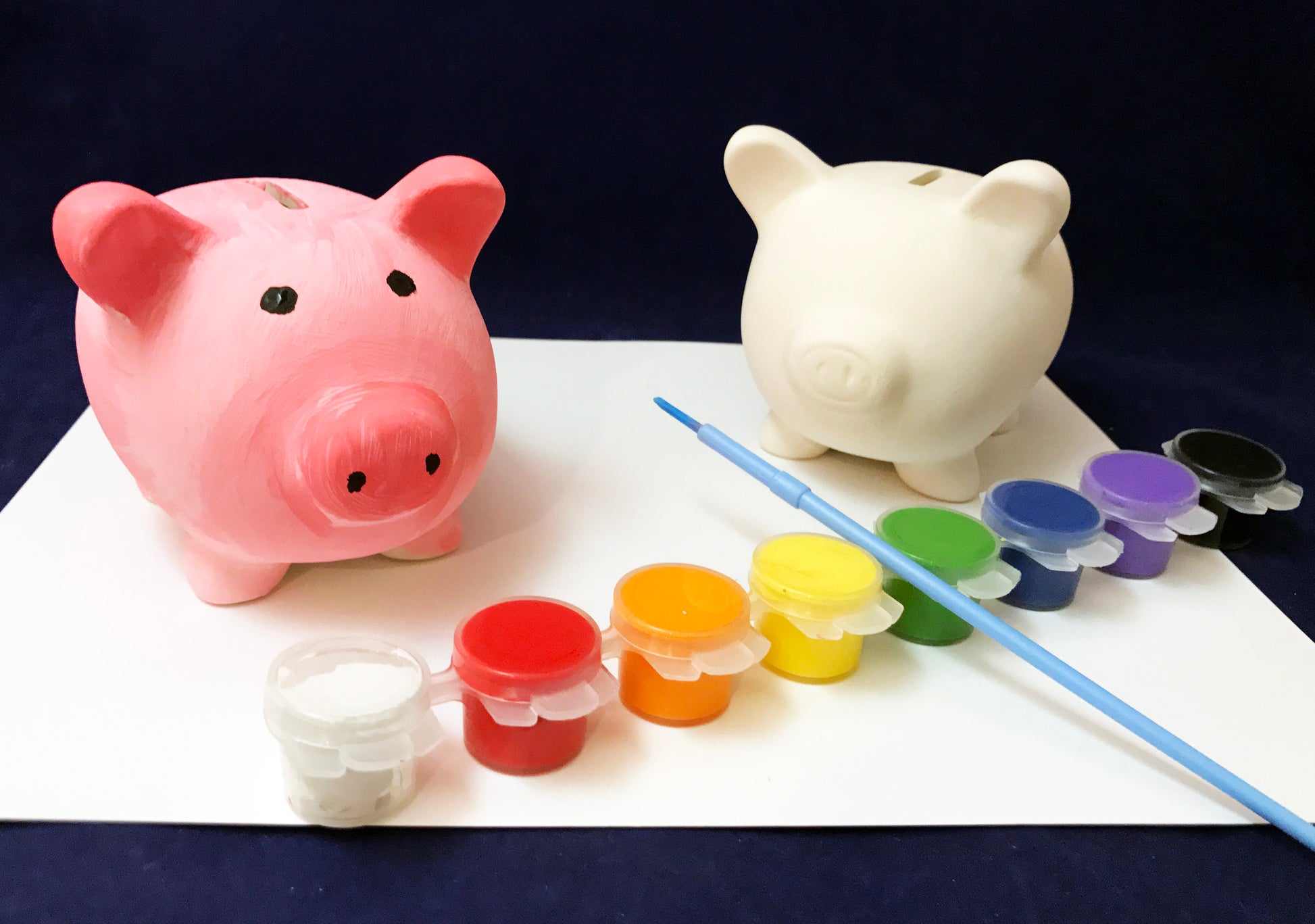 DIY Piggy Bank Farm Art Activity