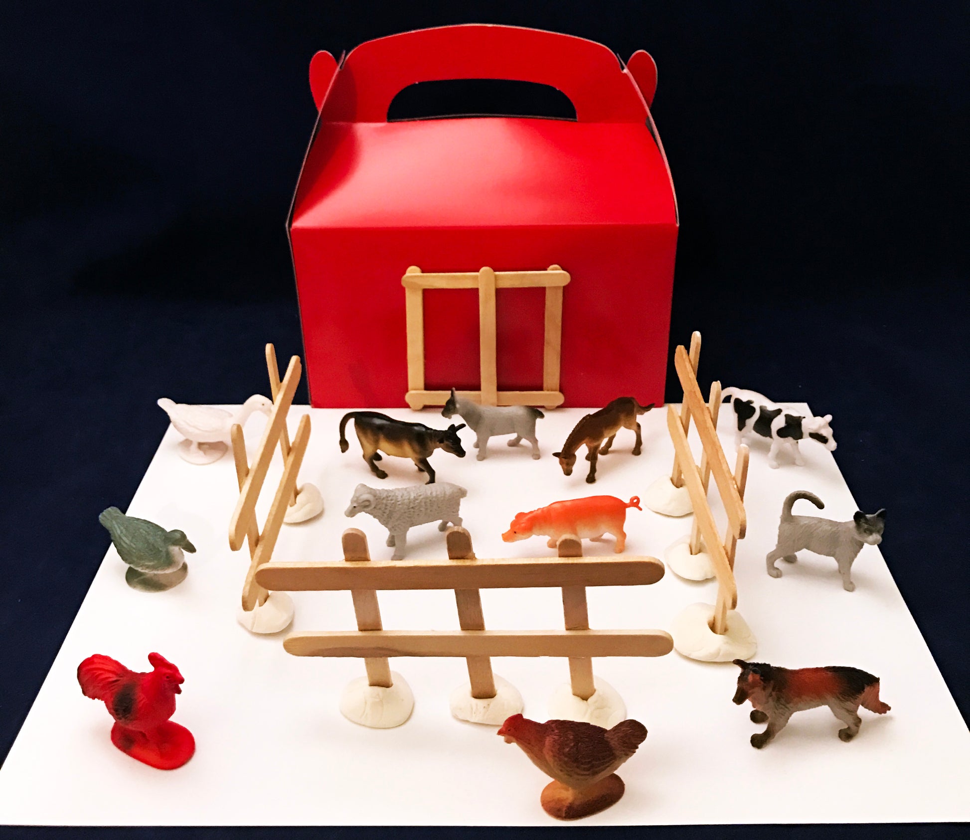 Create a farm - STEM farm activities kids