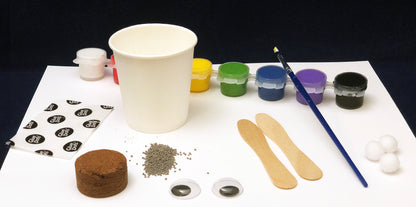 Llama planter science project kids