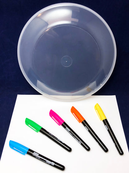 DIY sun-catcher Frisbee