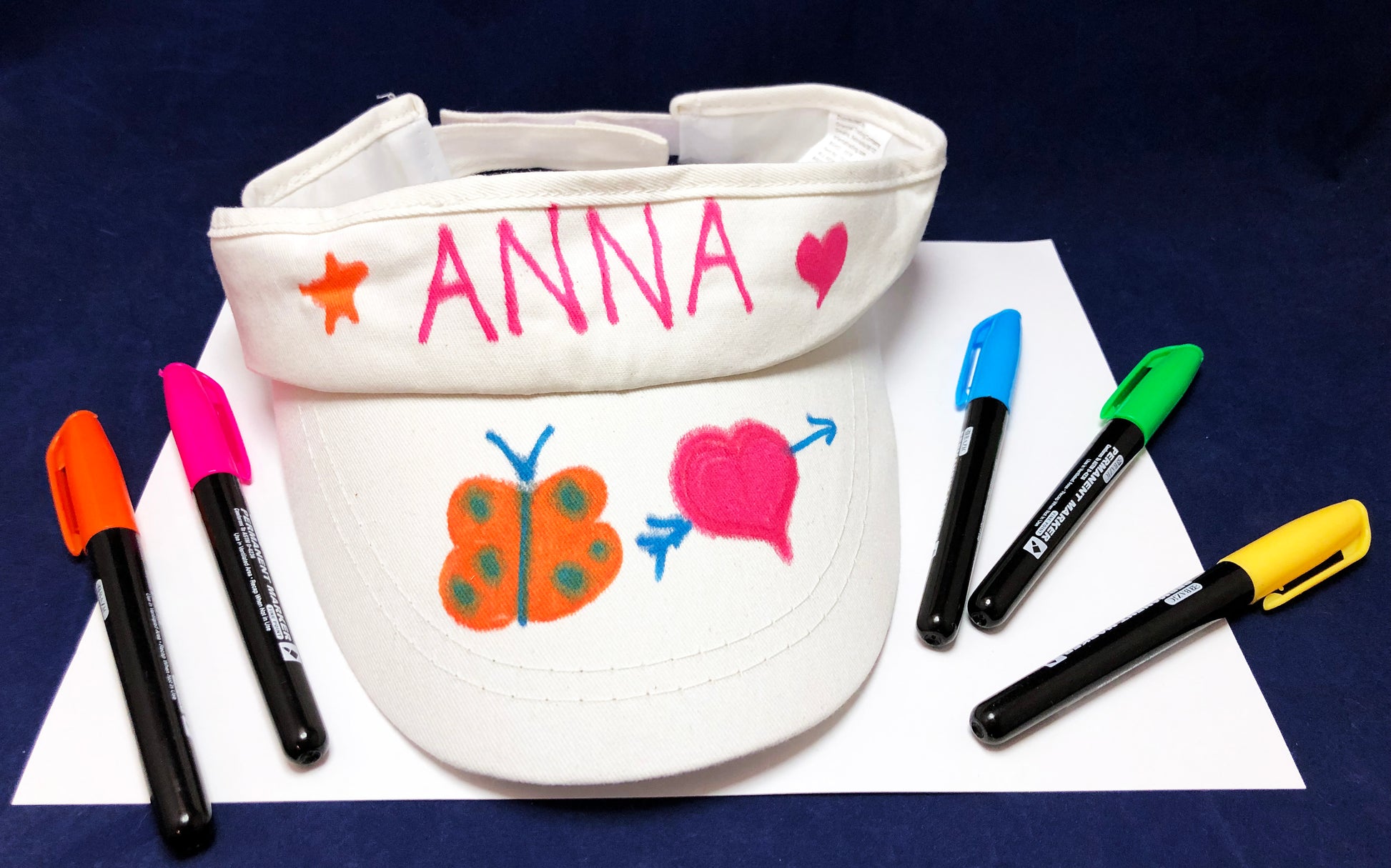 DIY sun visor kids