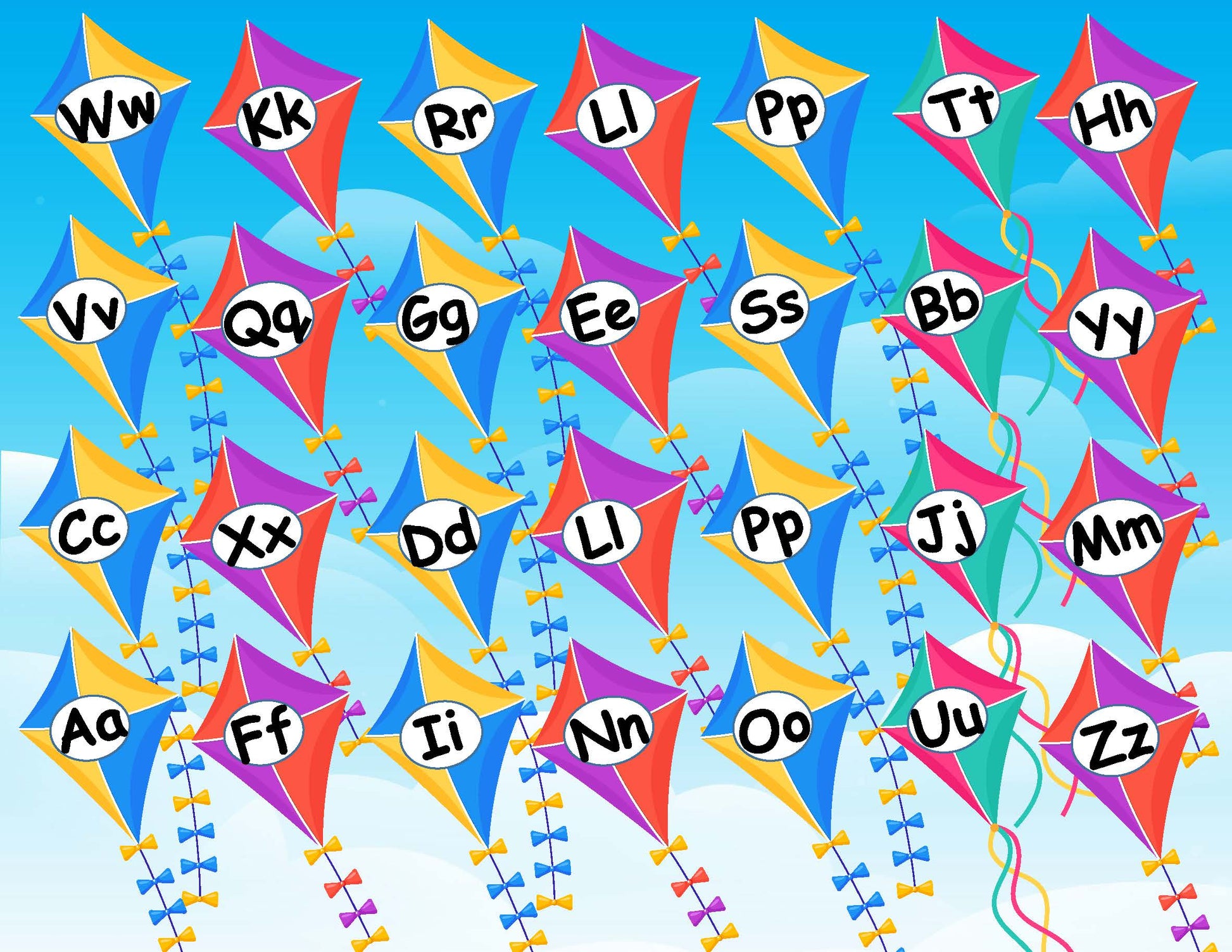 Kite ABC game