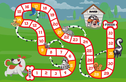 Dog themed board game