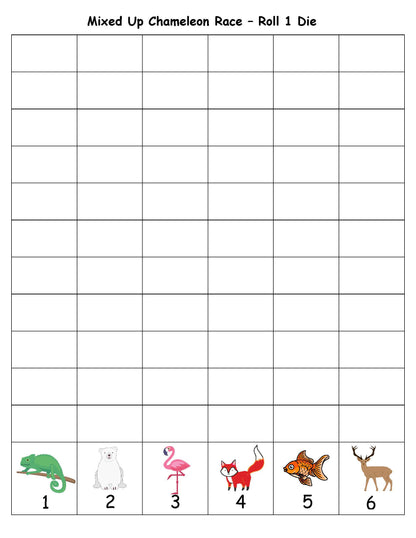 Chameleon Race Game