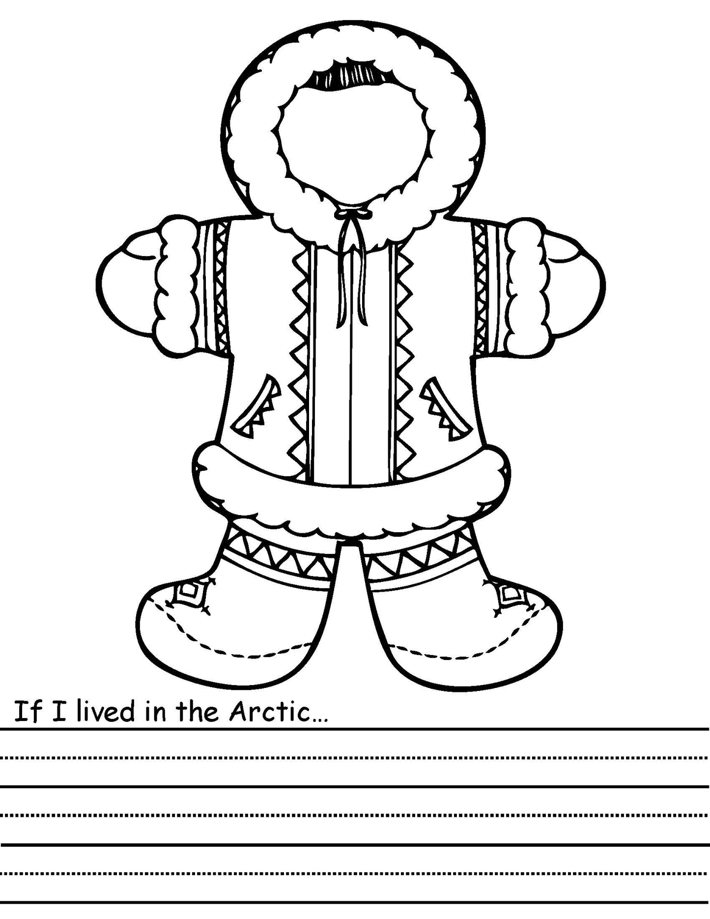 Ivy Kids kit - The Three Snow Bears