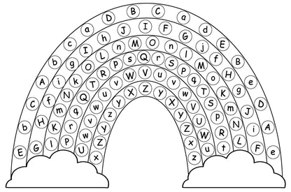 Letter Rainbow